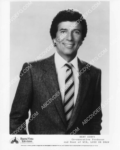 Bert Convy TV game show Win Lose or Draw 8B11-014