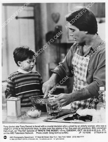 Jonathan Halyalkar Tony Danza TV Who's the Boss 8B11-037