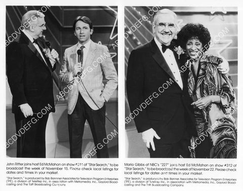 Ed McMahon John Ritter Marla Gibbs TV talent show Star Search 8B11-151