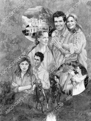 Bradford Dillman Linda Hamilton Marilyn Jones artwork promo TV King's Crossing 8B11-187
