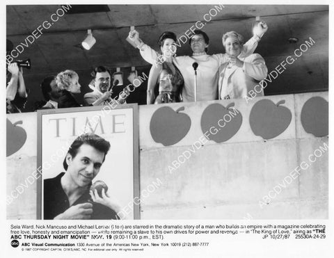 Sela Ward Nick Mancuso Michael Lerner TVM The King of Love 8B11-195