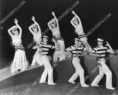 Alex Romero and his dance team film Meet Me on Broadway 8B11-329