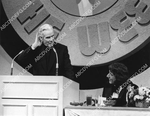 Bishop Fulton J Sheen Joe Namathe on TV The Dean Martin Celebrity Roast 8B11-511