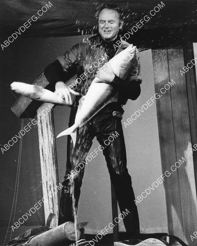 Harvey Korman and a big fish TV The Carol Burnett Show 8B11-617