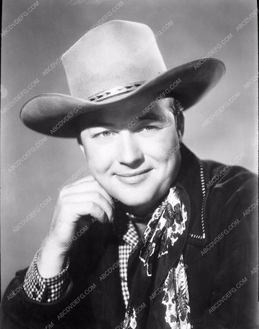 cowboy star Monte Hale portrait 8b03-105