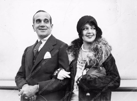 Al Jolson Ruby Keeler travel by ship 8b03-312