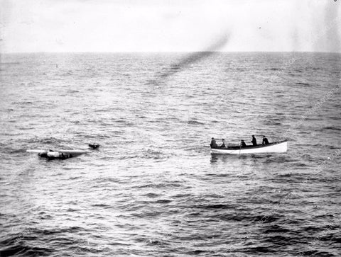 lifeboat adrift on the Atlantic 8b03-520