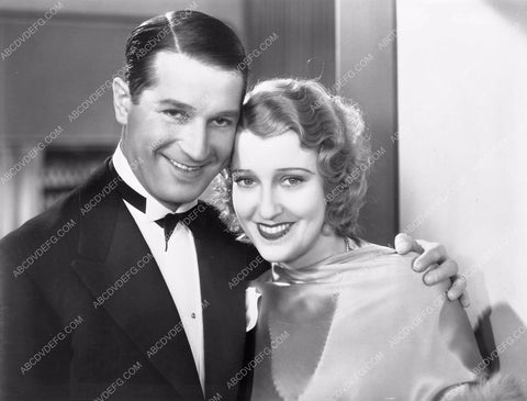 Jeanette MacDonald Maurice Chevalier portrait 8b03-841