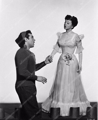 Kathryn Grayson Mario Lanza behind the scenes MGM Studios 8b03-872