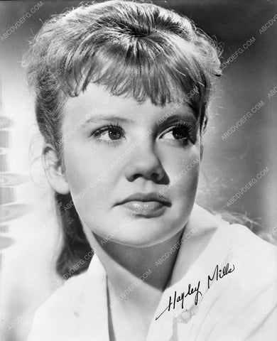 Hayley Mills portrait 8b4-006