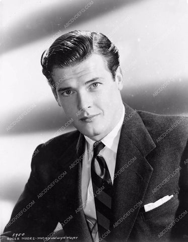 early MGM Roger Moore portrait 8b4-020