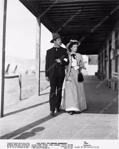 Henry Fonda Cathy Downs film My Darling Clementine 8b4-090