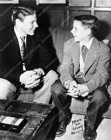 Ricky Nelson and his brother David 8b4-101