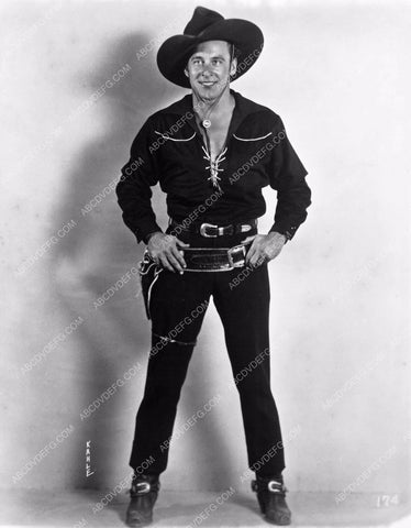 cowboy star George O'Brien portrait 8b4-113