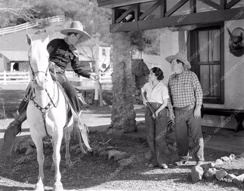 Jack Perrin Ben Corbett Wally Wales film Rainbow Riders 8b4-257