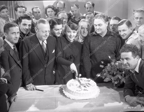 Francis Lederer Ida Lupino birthday cake Erik Rhodes and others 8b4-338