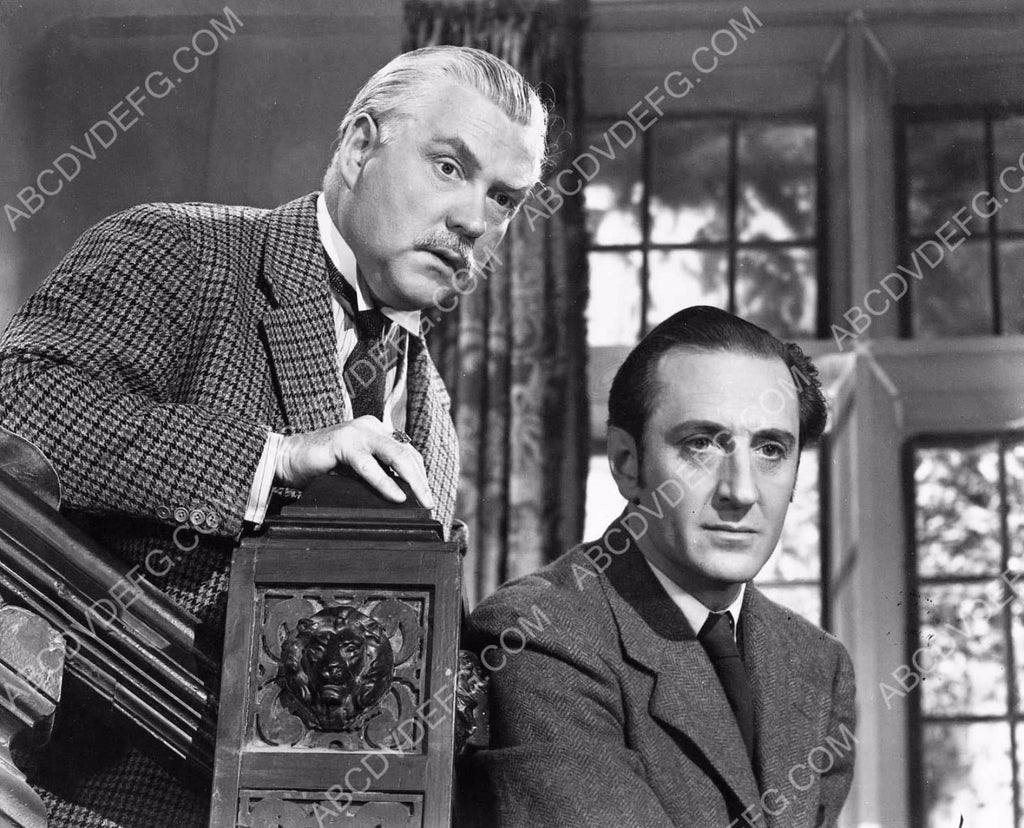 Basil Rathbone Nigel Bruce Sherlock Holmes film series 8b4 567