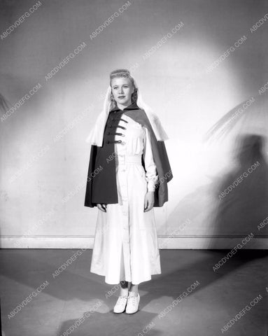 Ginger Rogers nurse costume wardrobe shot 8b4-651
