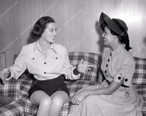 candid Rosalind Russell Dorothy Dandridge 8b4-695