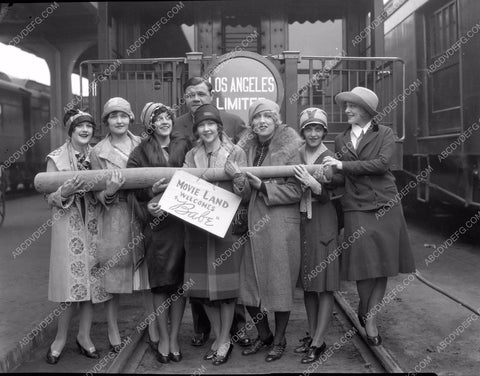 Babe Ruth greeted Martha Sleeper Wampas Baby stars LA Union Station 8b4-705