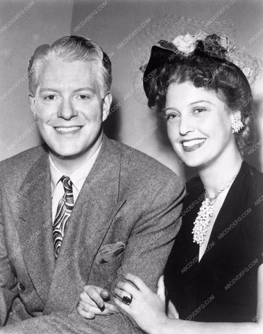 Nelson Eddy Jeanette MacDonald portrait 8b4-899