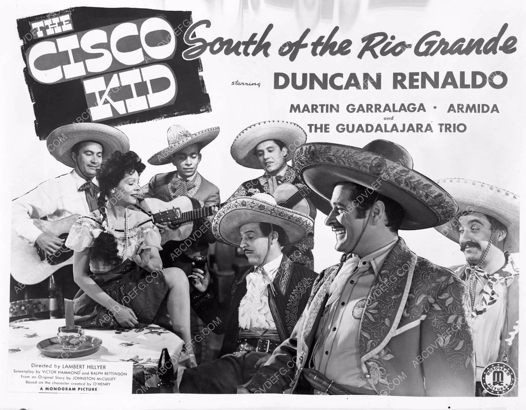 Duncan Renaldo Guadalajara Trio Cisco Kid film South of the Rio Grande –  ABCDVDVIDEO