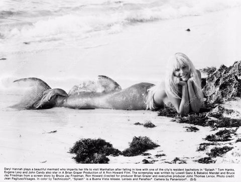 Darryl Hannah as mermaid film Splash 8b5-081