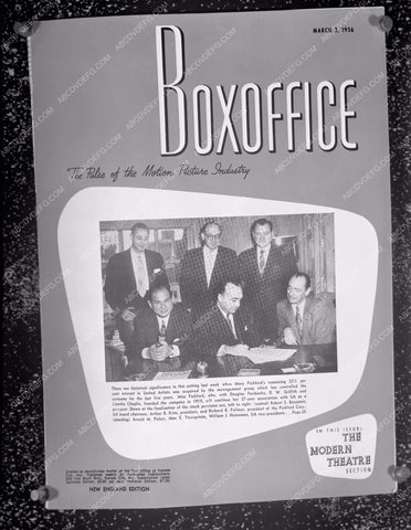 United Artists execs on Boxoffice magazine 8b5-173