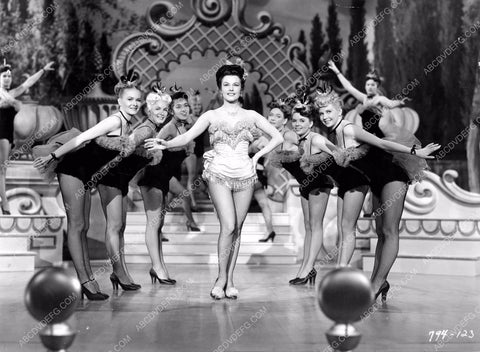 Allyn Ann McLerie and cutie chorus girls musical film Calamity Jane 8b6-173