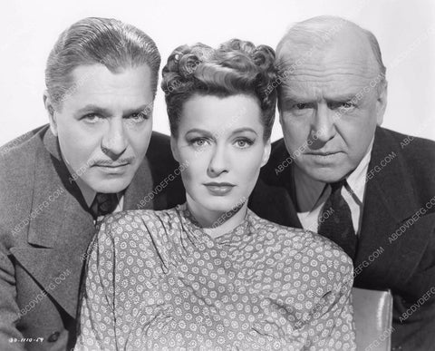 Warner Baxter Ellen Drew William Frawley film Crime Doctor's Man Hunt 8b6-367