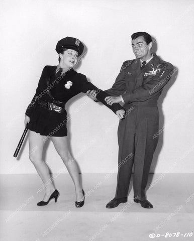 Bonar Colleano is dreaming sexy cop Diann James film 8 Iron Men 8b6-467