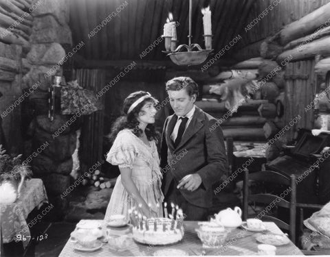 Antonio Moreno Renee Adoree birthday cake silent film Flaming Forest 8b6-489