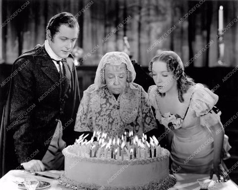 Robtert Montgomery Helen Hayes May Robson birthday cake scene 8b6-492