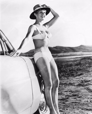 Anne Aubrey in bikini in South Africa location filming The Hellions 8b6-567
