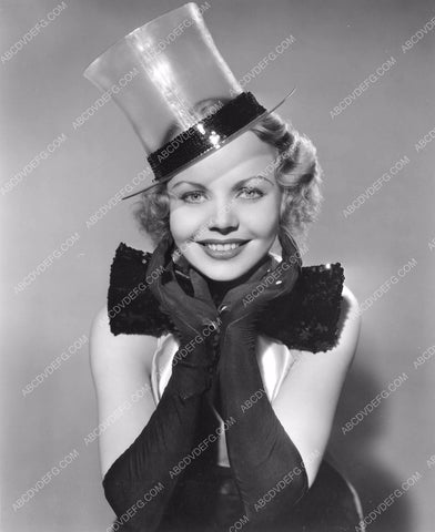 cute portrait Melba Marshall with see through hat 8b6-657