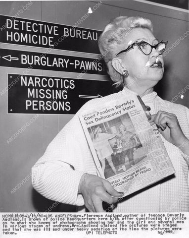 crime photo Beverly Aadland's mother Florence arrested delinquency minor 8b6-668