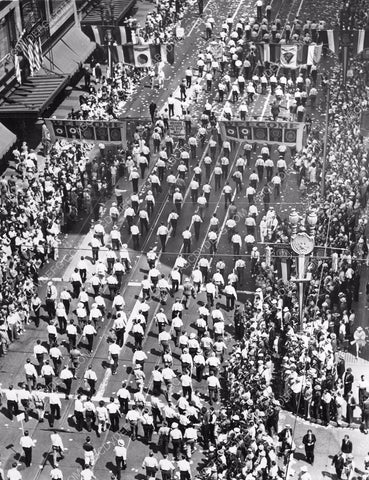 historic Los Angeles 1938 Labor Day Parade 8b6-793