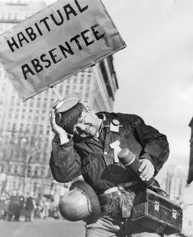 1944 historic Philadelphia New Years Day Parade habitual absentee 8b6-796