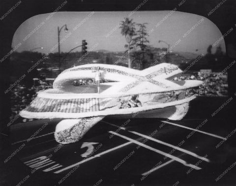 Pasadena Tourn of Roses Parade Kodak Film float first televised ? 8b6-849