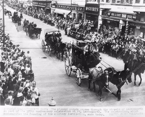 historic Leavenworth Kansas The Pioneer Parade 125th Anniversary 8b6-858