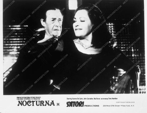 John Carradine Yvonne De Carlo film Nocturna 9021-09