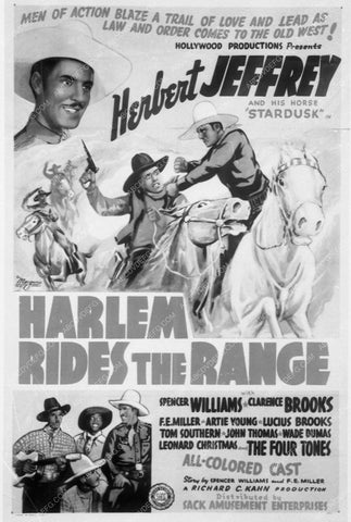 Herbert Jeffrey all colored cast film Harlem Rides the Range 9021-26