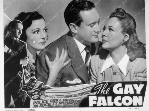 ad slick George Sanders film The Gay Falcon 9021-29