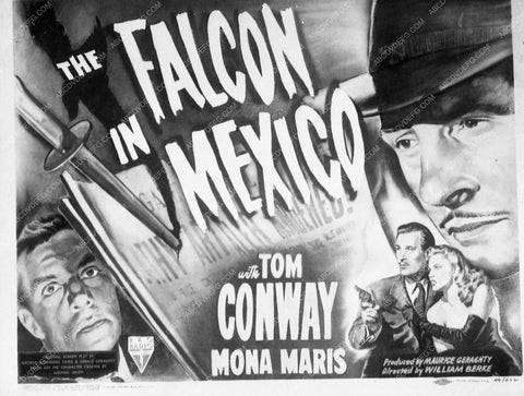 ad slick Tom Conway film The Falcon in Mexico 9021-30