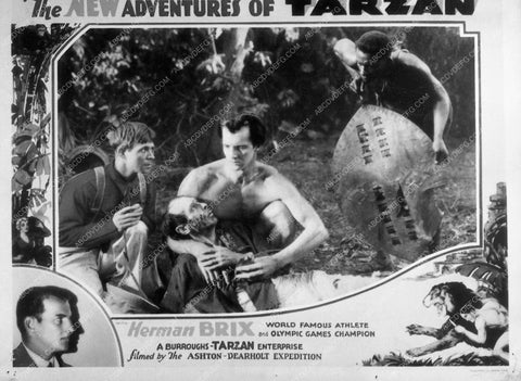 Bruce Bennett serial film The New Adventures of Tarzan 9057-11