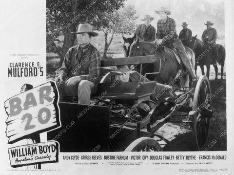 Andy Clyde George Reeves film Bar 20 9102-04