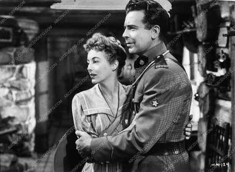 Dick Powell in Mrs. Mike film scene 9238-25