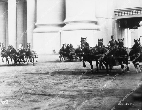 chariot race sequence silent film Ben-Hur 9272-05