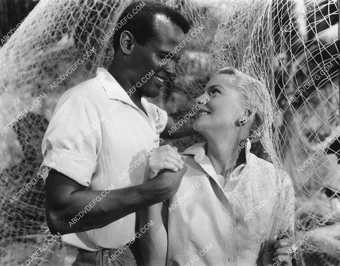 Harry Belafonte Joan Fontaine film Island in the Sun 9272-21