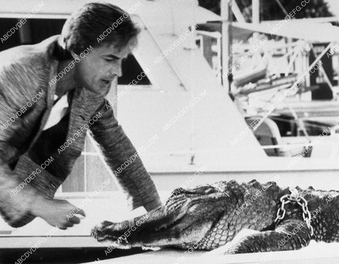 Don Johnson and his alligator TV Miami Vice 9482-08